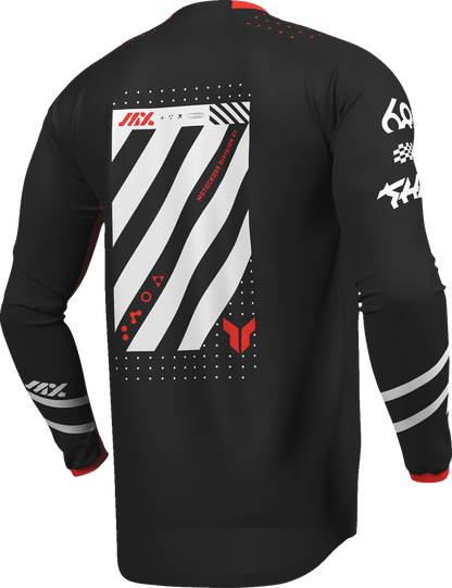 THOR Launchmode Futura Jersey - Black/Red - XL 2910-8415