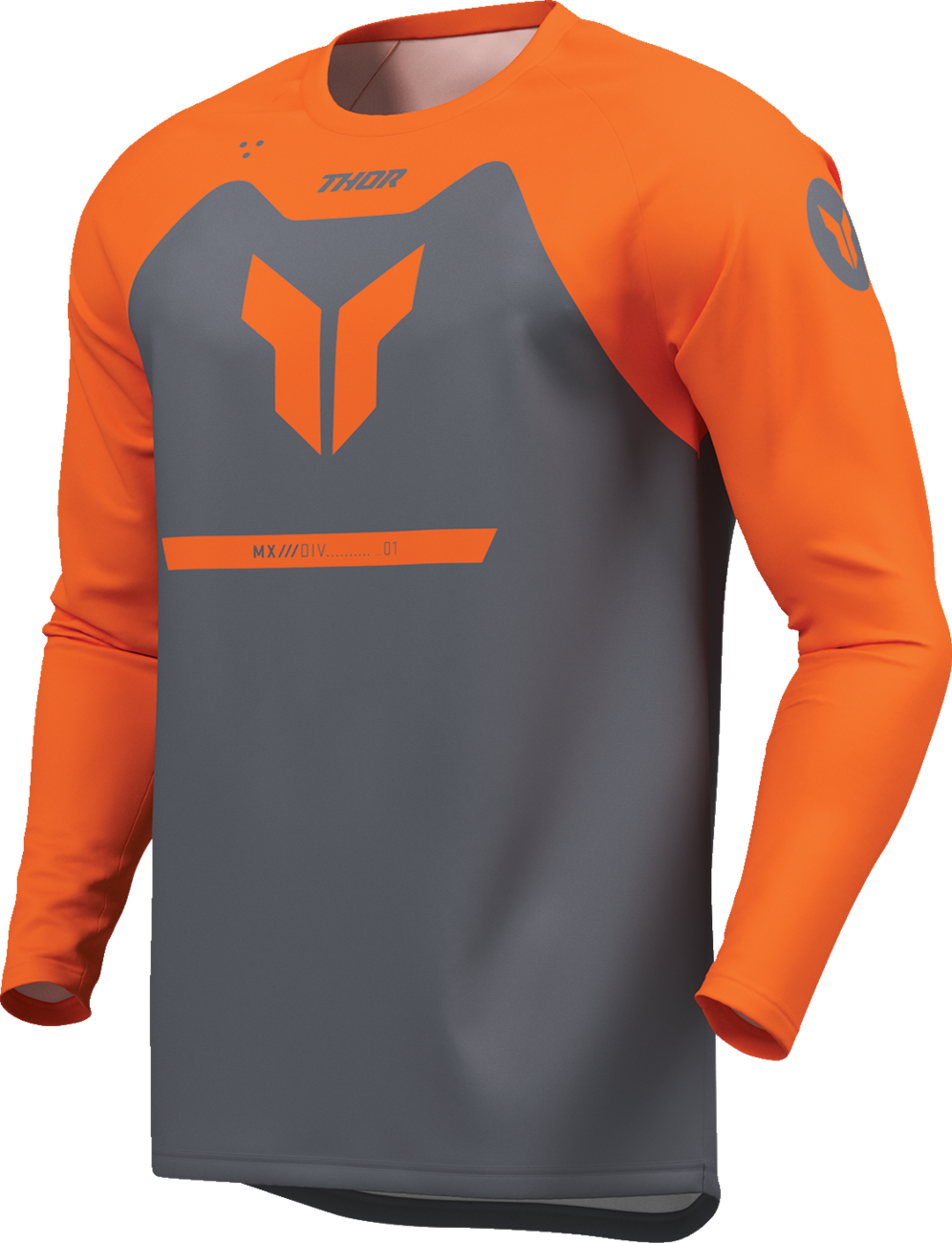 THOR Ridemode Menace Jersey - Charcoal - Small 2910-8720