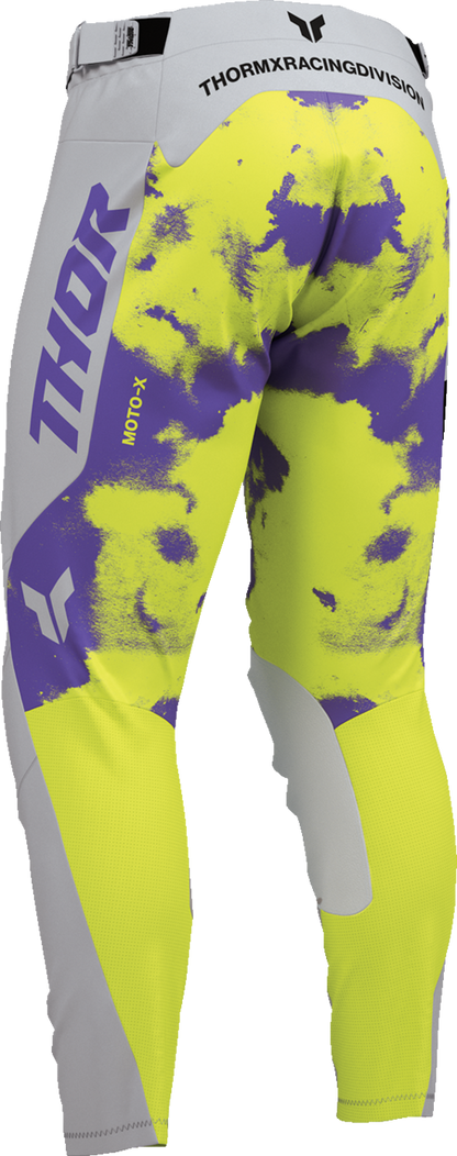 THOR Launchmode Bleach Pants - Gray/Acid - US 38 2901-12326