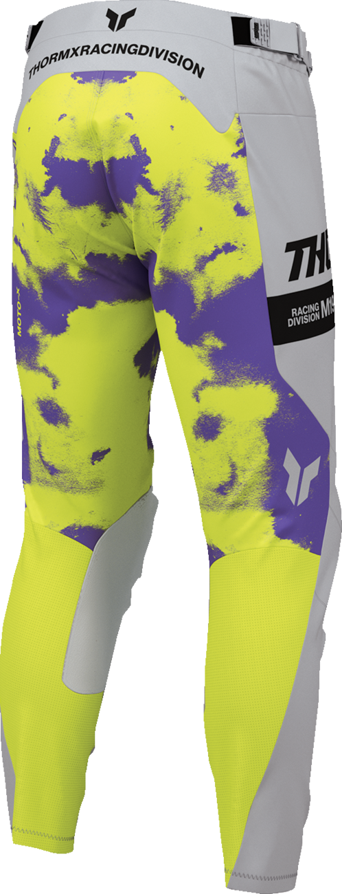 THOR Launchmode Bleach Pants - Gray/Acid - US 38 2901-12326