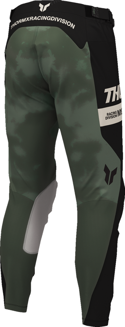 THOR Launchmode Bleach Pants - Black/Camo - US 38 2901-12335