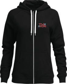 THOR Women's Vantage Zip-Up Hoodie - Black - XL 3051-1256