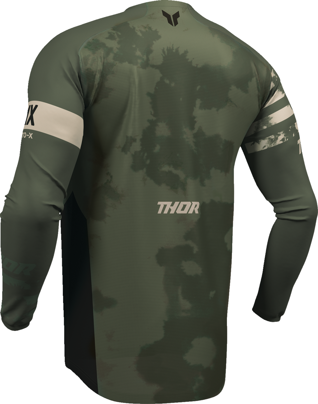 THOR Launchmode Bleach Jersey - Black/Camo - Medium 2910-8395