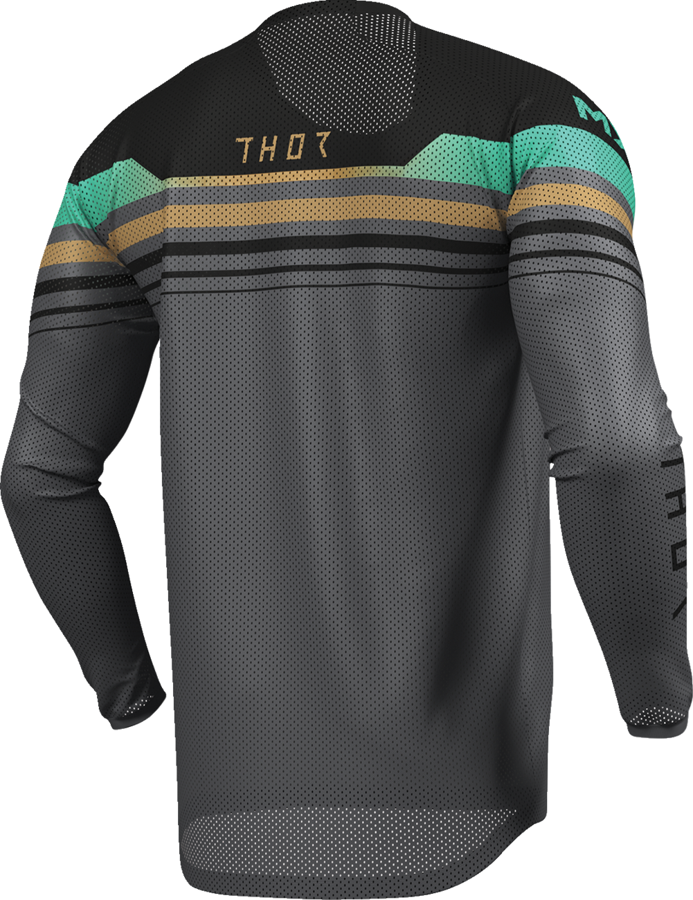THOR Launchmode Air Raptor Jersey - Black/Charcoal - Large 2910-8432