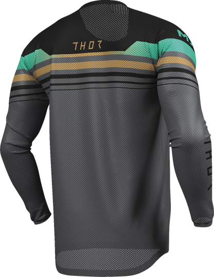 THOR Launchmode Air Raptor Jersey - Black/Charcoal - Large 2910-8432