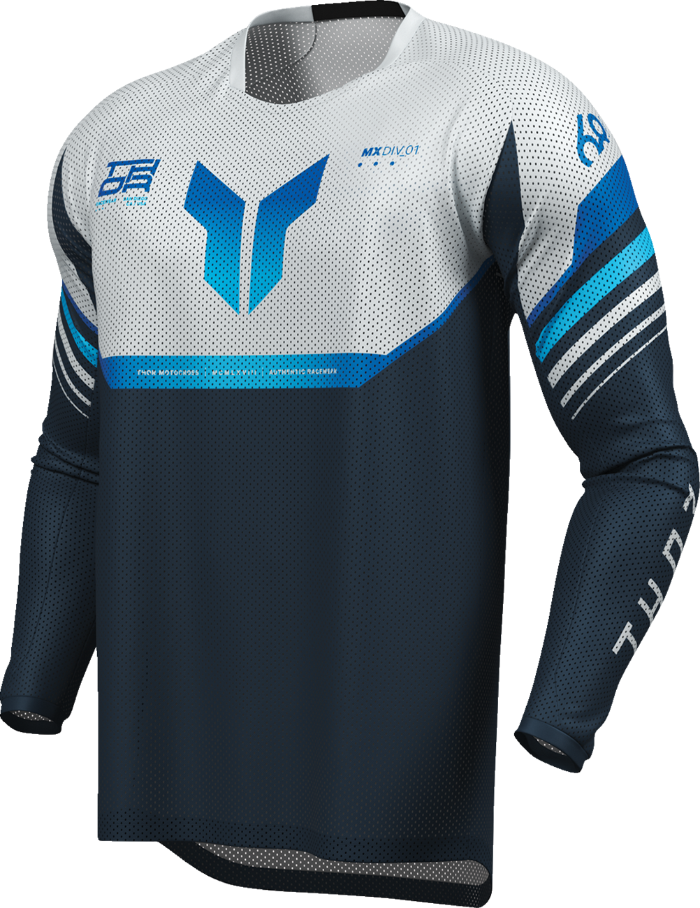 THOR Launchmode Air Raptor Jersey - Midnight/Gray - XL 2910-8439