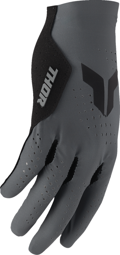 THOR Sportmode Vented Iconic Gloves - Charcoal - XS 3330-8295