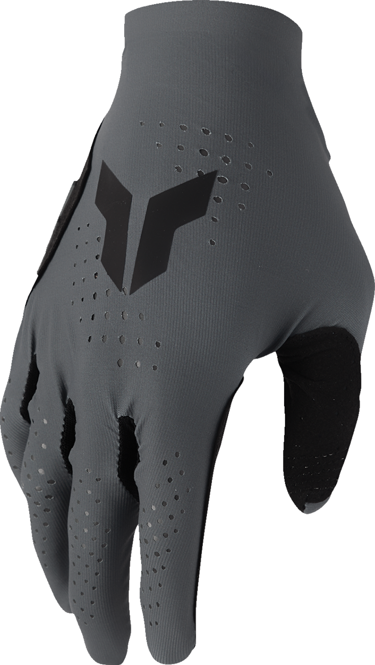 THOR Sportmode Vented Iconic Gloves - Charcoal - Large 3330-8298