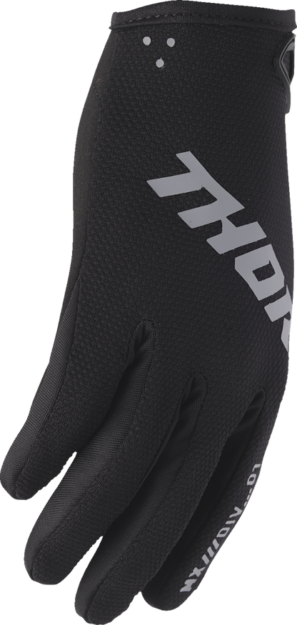 THOR Ridemode Static Gloves - Black - Large 3330-8334