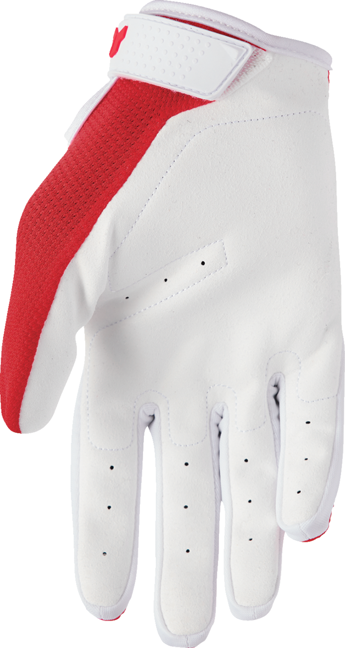 THOR Ridemode Static Gloves - Red - Small 3330-8338