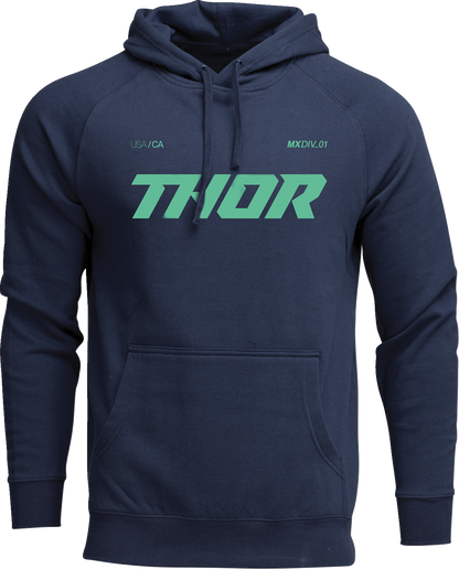 THOR Brave Pullover Hoodie - Navy - Large 3050-7238