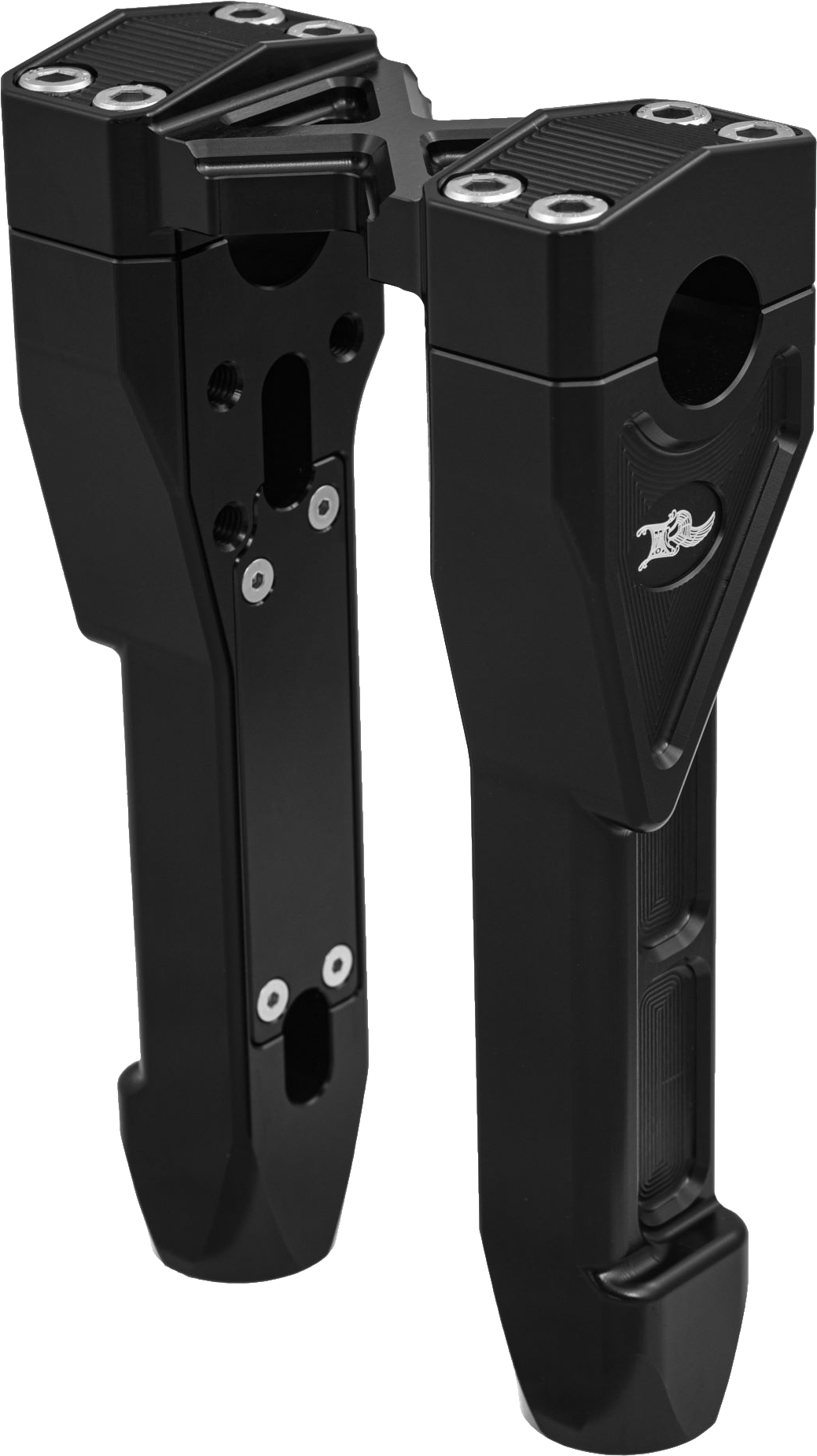 Nl 1 1/8" X Riser 10" Straight Black