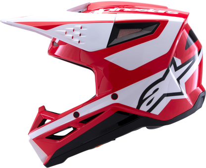 Sm3 Heat Helmet Red/White/Black Glossy Xl