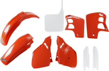 UFO Body Kit - '90 OEM Red/White - Honda - CR '89-'90 HOKIT091F@999W