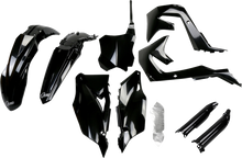 UFO Body Kit - Black - Kawasaki - KX '19-'24 KAKIT227F@001