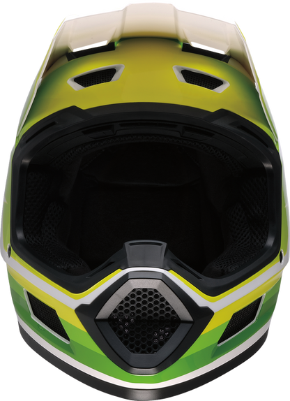 Z1R Youth Dirt Maxx Helmet - Vortex - White/Green - Large 0111-1740