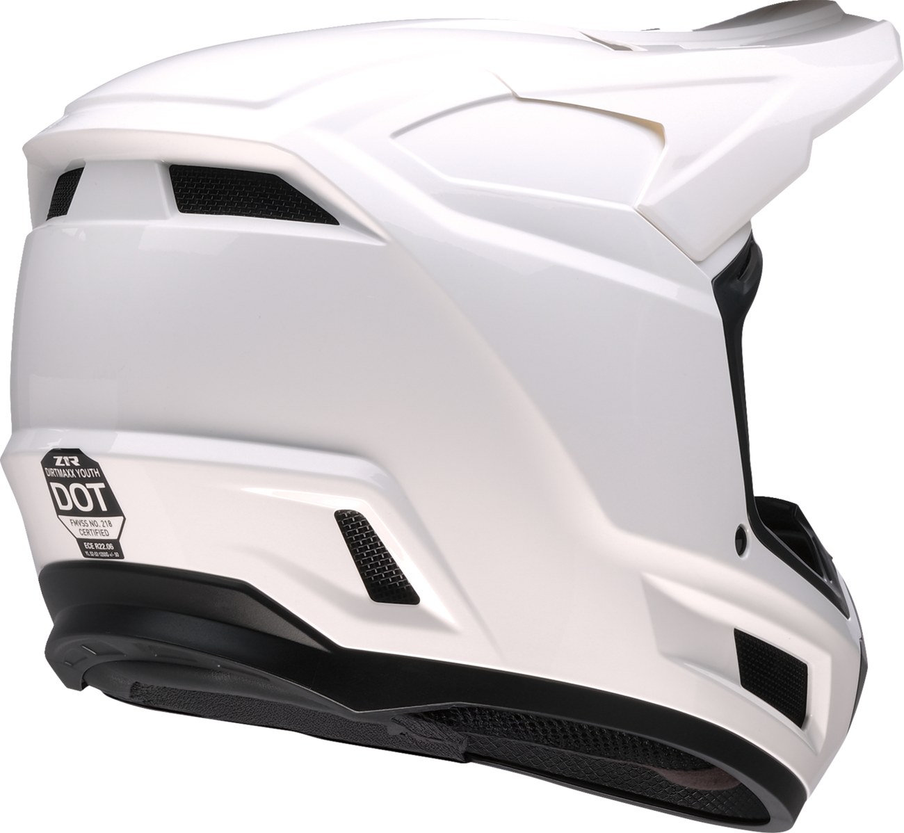 Z1R Youth Dirt Maxx Helmet - White - Medium 0111-1710