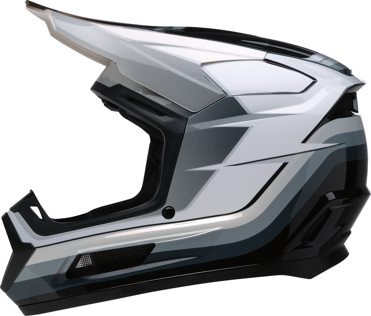 Z1R Youth Dirt Maxx Helmet - Vortex - Black/White/Gray - Medium 0111-1726