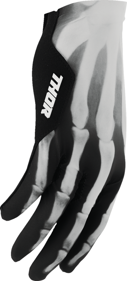 THOR Sportmode X-RAY Gloves - Black/White - Medium 3330-8291