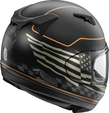 ARAI HELMETS Signet-X Helmet - US Flag - Black Frost - Large 0101-18520