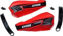 CYCRA Replacement Vortex Handshields w/ Abrasion Guards - Red  1CYC-1029-32