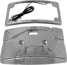 KODLIN USA Mount Kit - License Plate - Cureved - Chrome KUS20103