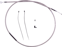 MAGNUM SHIELDING Redesigned Polished Stainless Clutch Cable - 62-11/16" 5221-62