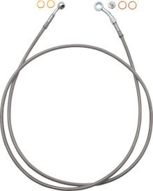 FAT BAGGERS INC. EZ Install Brake Line - 69" - Stainless Steel Braid 110069