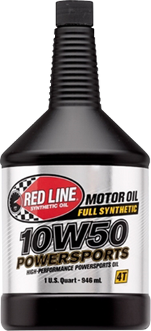 RED LINE SYNTHETIC OIL Synthetic Motor Oil - 10W50 - 1 US quart 42604