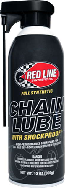 RED LINE SYNTHETIC OIL Chain Lube - 13 oz. net wt. - Aerosol 43103