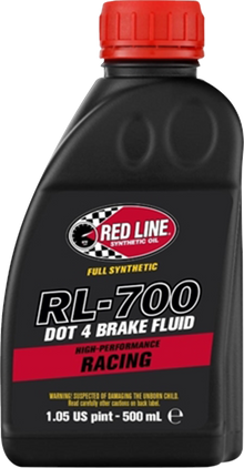 RED LINE SYNTHETIC OIL DOT 4 Racing Brake Fluid - 500 ml 90405