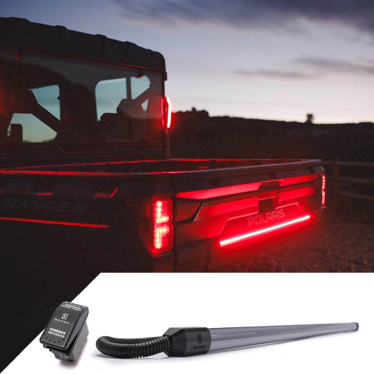 RAVEK Multi-Function Taillight - Ranger XD1500 64-1011