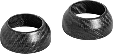 SADDLEMEN Fork Cover - 39 mm - Matte CF-8-0006M