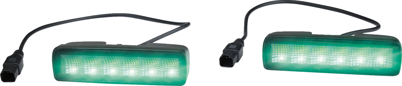 MOOSE OFFROAD Mini Light Bar - LED - 6" - Green MSE-LPKITMG