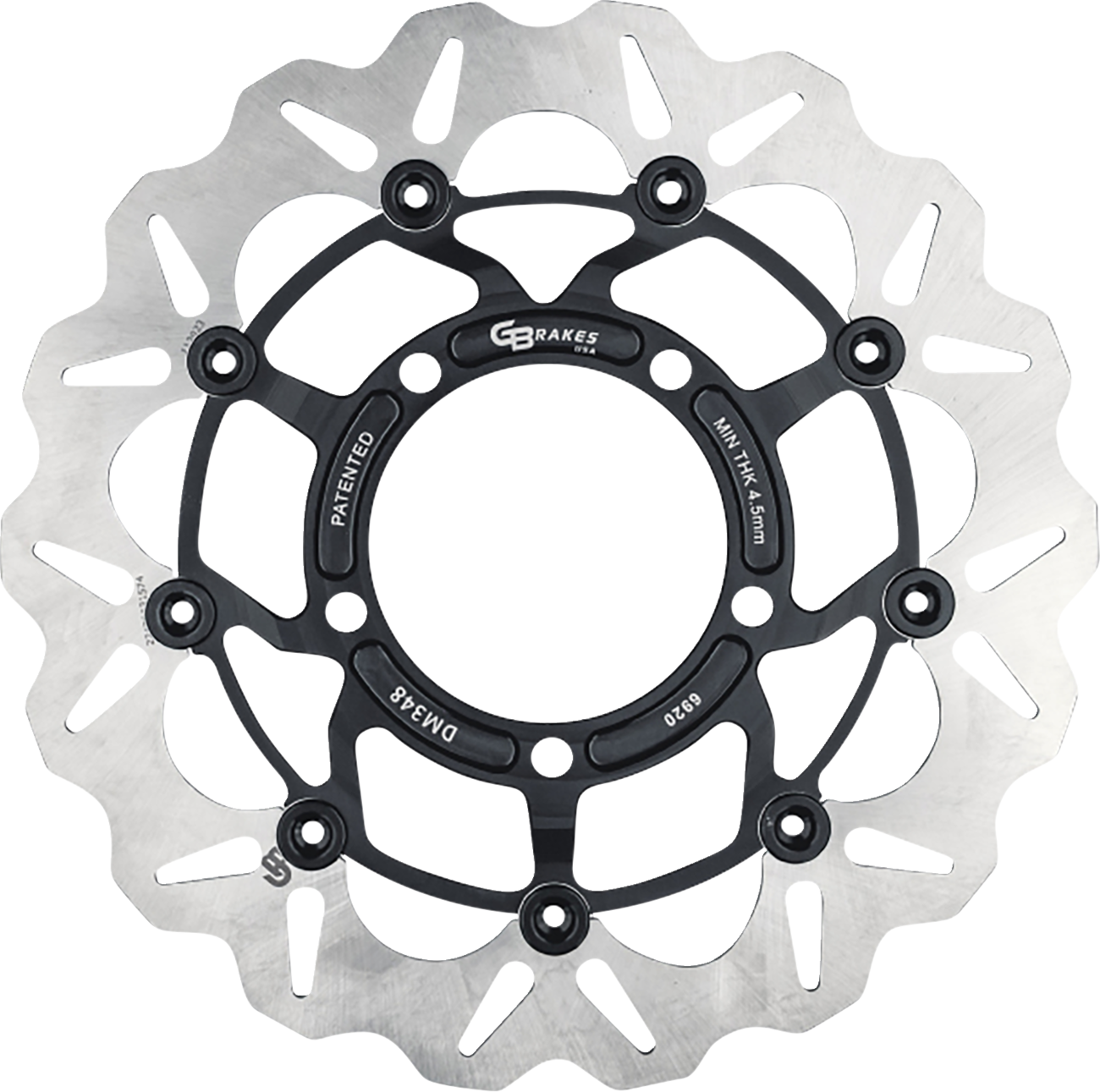 GBRAKES Brake Rotor - Front GBDU041