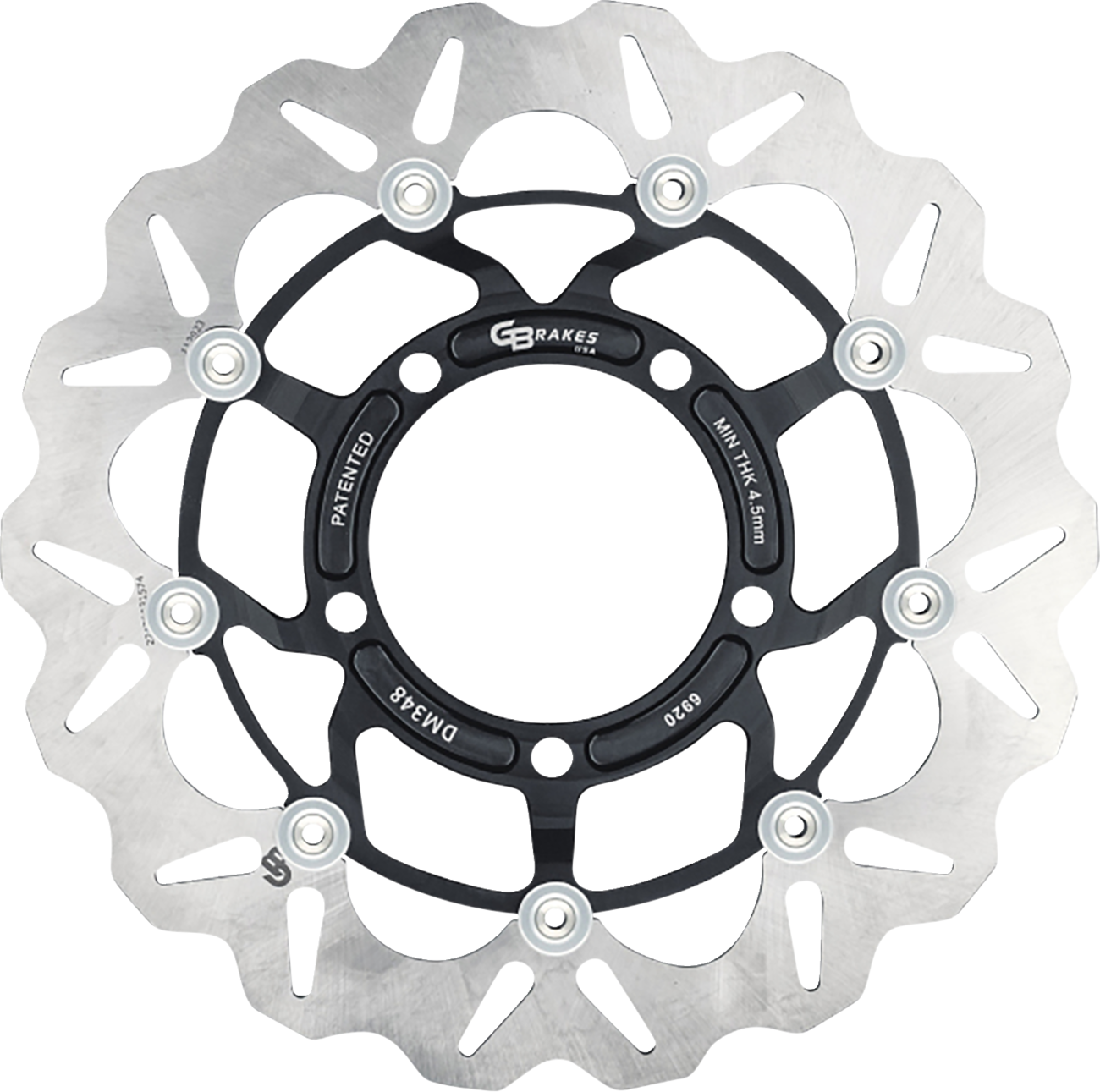 GBRAKES Brake Rotor - Front GBDU041