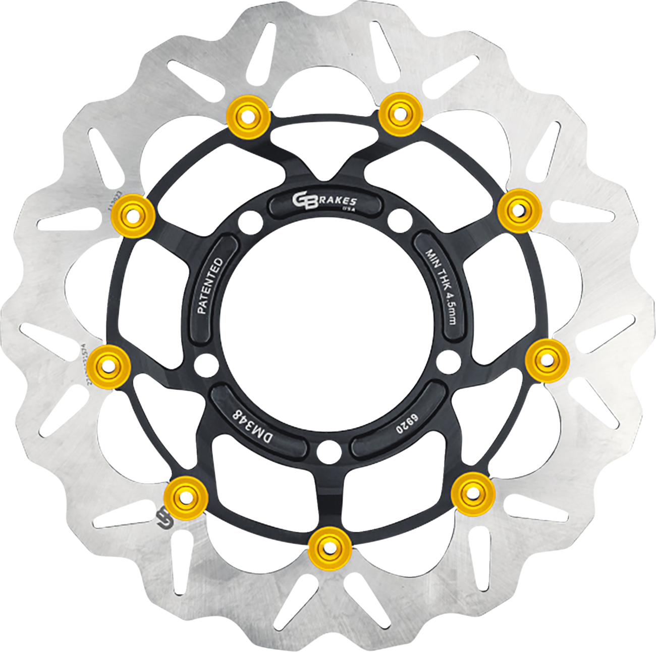 GBRAKES Brake Rotor - Front GBDU041