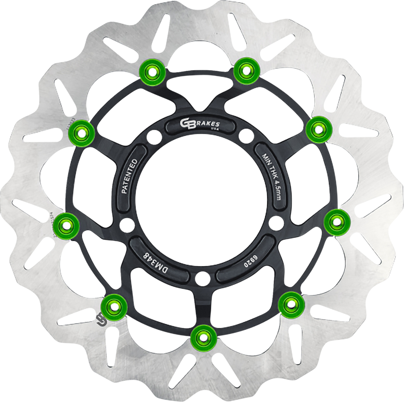 GBRAKES Brake Rotor - Front GBDU041