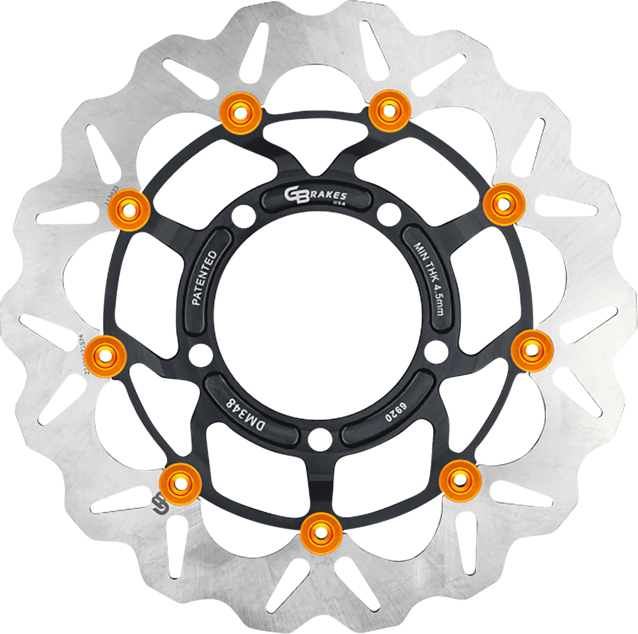 GBRAKES Brake Rotor - Front GBDU041