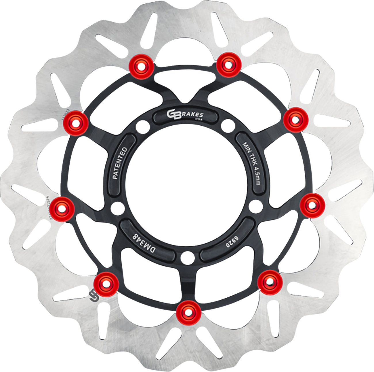 GBRAKES Brake Rotor - Front GBDU041
