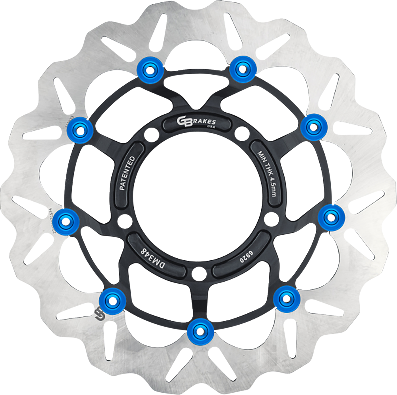 GBRAKES Brake Rotor - Front GBDU041
