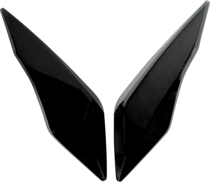 ICON Ultraflite™ Forehead Vents - Gloss Black 0133-1703