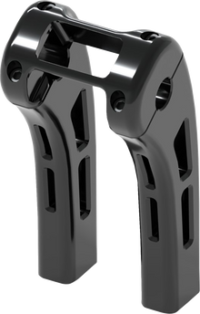 MAGNUM SHIELDING Ghost Risers - Softail Display Clamp - 8" - Black 4R-0108