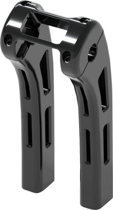 MAGNUM SHIELDING Ghost Risers - Softail Display Clamp - 10" - Black 4R-0110