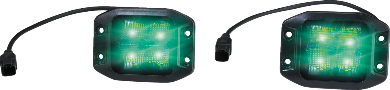 MOOSE OFFROAD Light Pods - LED - Flush Mount MSE-LPKITFG