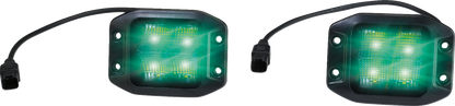 MOOSE OFFROAD Light Pods - LED - Flush Mount MSE-LPKITFG