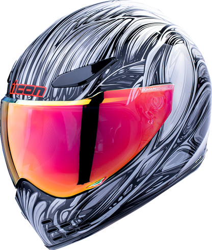 ICON Domain™ Helmet - Nouveau - Silver - 3XL 0101-18529