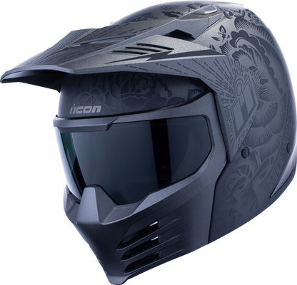 ICON Elsinore™ Helmet - Darkgard - Black - XL 0101-18342