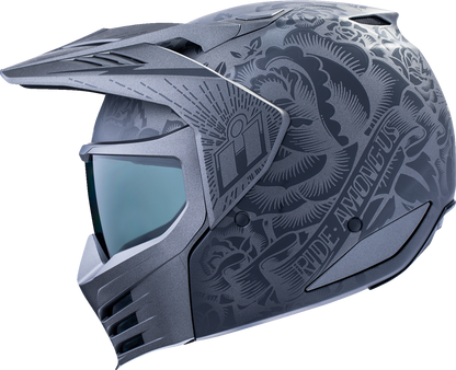 ICON Elsinore™ Helmet - Darkgard - Black - XL 0101-18342