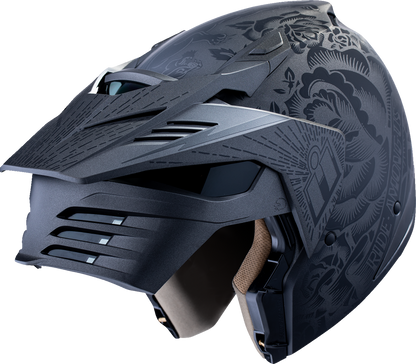 ICON Elsinore™ Helmet - Darkgard - Black - XS 0101-18338